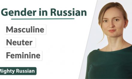 Gender in Russian